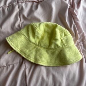 Cute yellow bucket hat